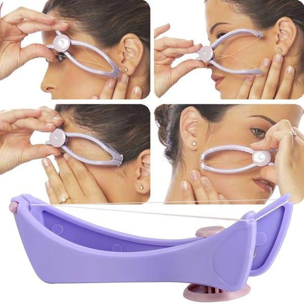 Hair threading reamoer machine