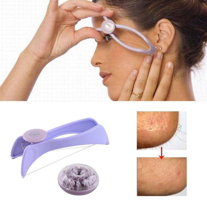 Hair threading reamoer machine