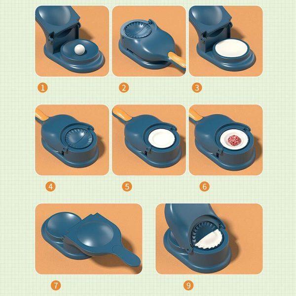 2 in 1 dumpling samosa maker